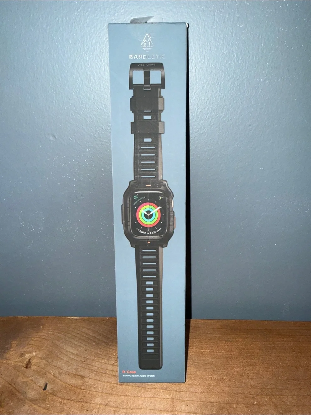 Bandletic Tactical Metal Case with Band Compatible with Apple Watch 45mm rugged